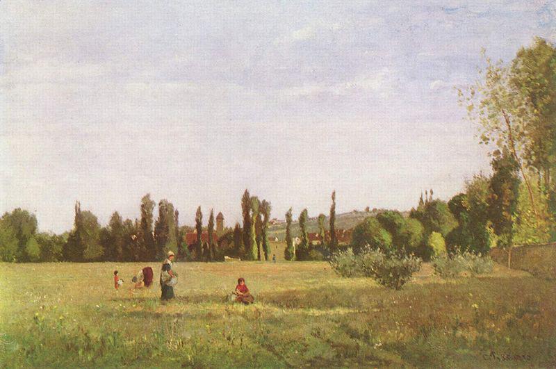Camille Pissarro La Varenne-de-St.-Hilaire France oil painting art